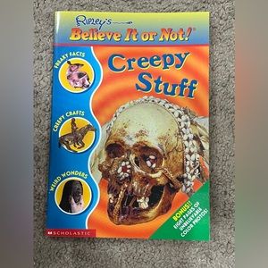 “Ripley’s Believe It or Not Creepy Stuff” Paperback Book